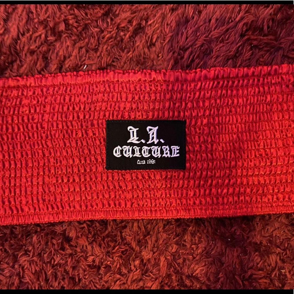 Red Tube Top